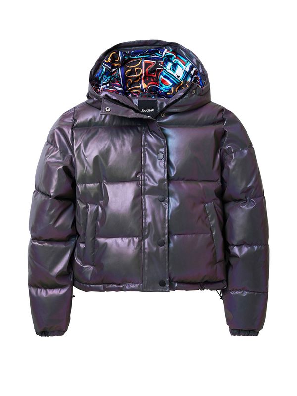 Desigual Desigual Преходно яке 'Reel'  синьо / жълто / къпина / ярко червено