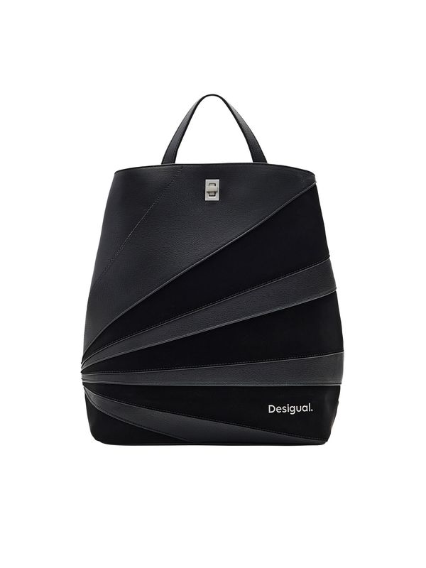 Desigual Desigual Раница  черно / сребърно