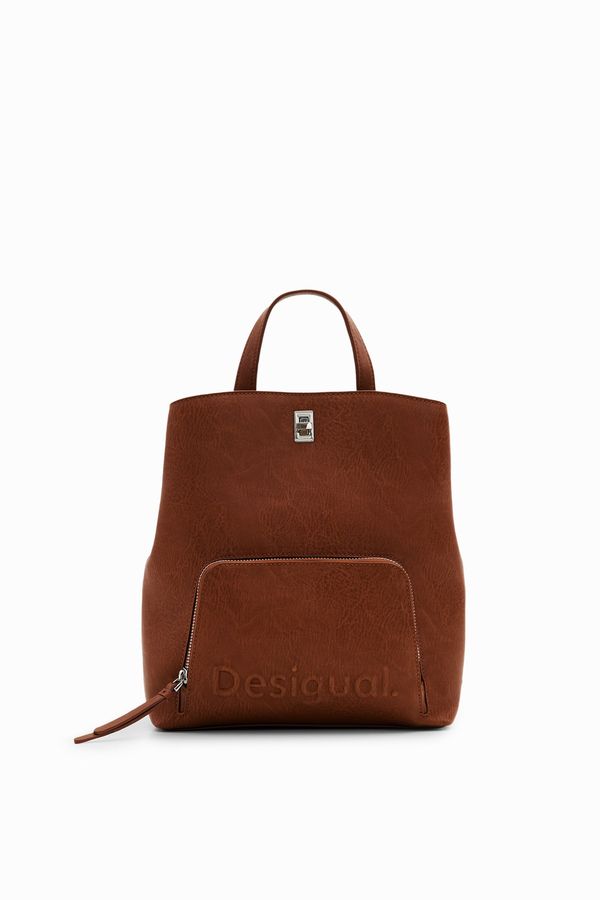 Desigual Desigual Раница  кестеняво кафяво / бяло
