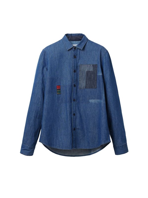 Desigual Desigual Риза 'Bernardino'  морскосиньо / син деним / зелено / червено