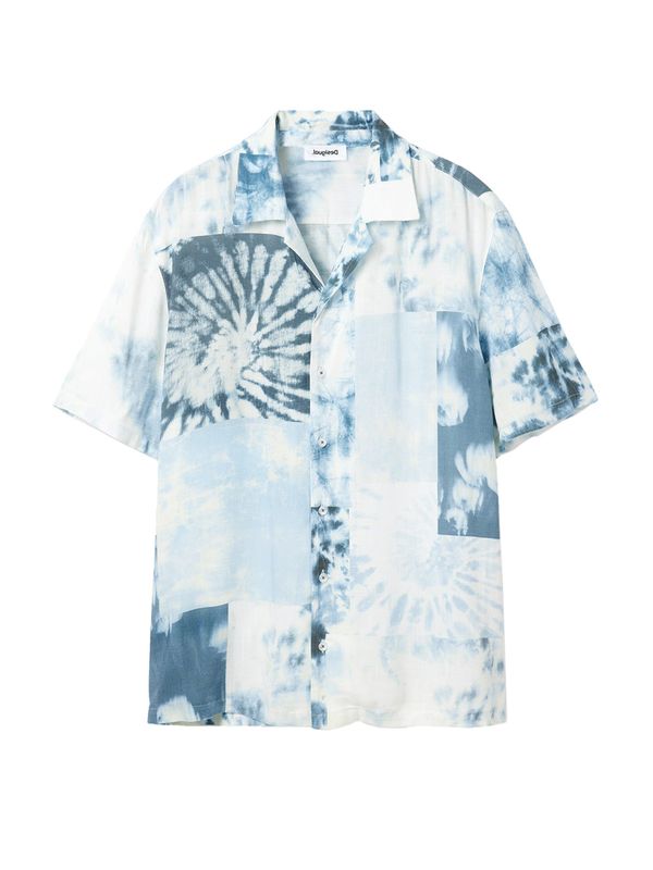 Desigual Desigual Риза 'Lenny'  синьо / гълъбово синьо / пастелно синьо / светлосиньо