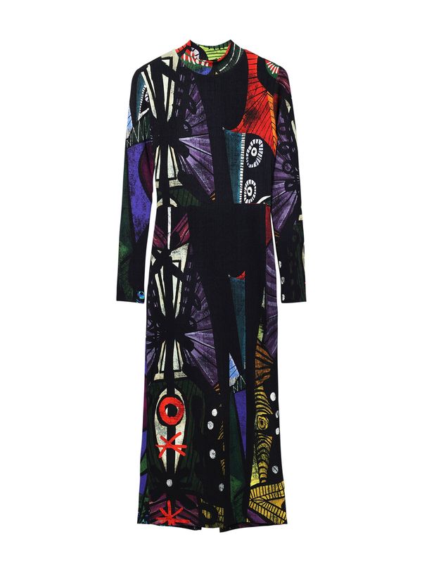 Desigual Desigual Рокля 'M. Christian Lacroix'  лилав / червено / черно / бяло