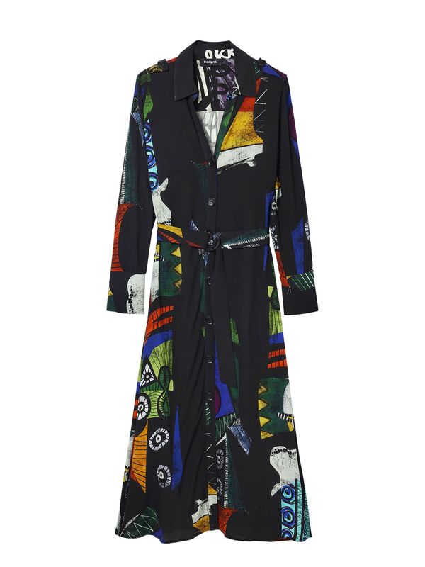 Desigual Desigual Рокля 'M. Christian Lacroix'  пъстро / черно
