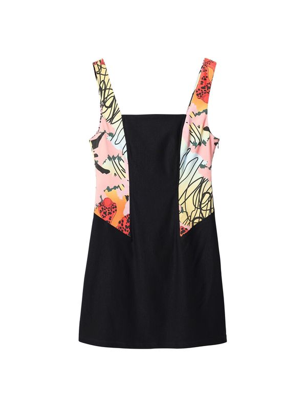 Desigual Desigual Рокля 'M. Christian Lacroix'  жълто / питая / алено / черно