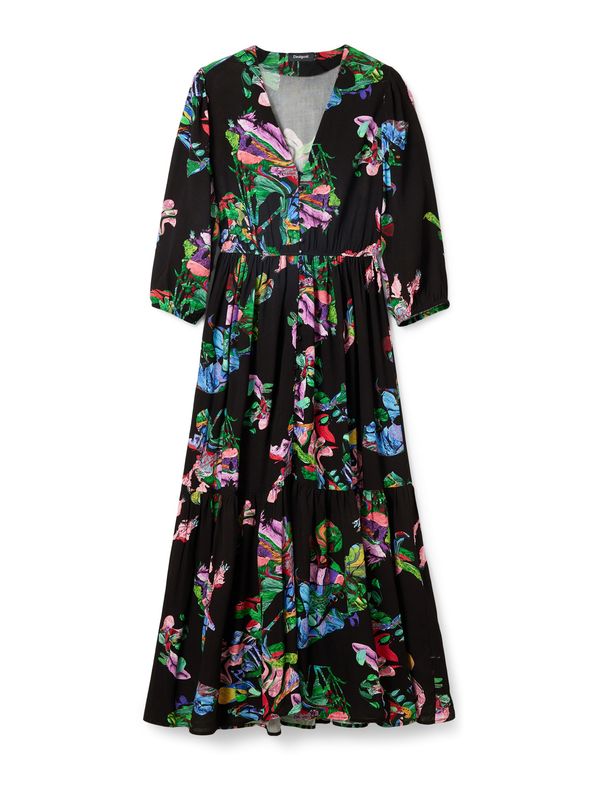 Desigual Desigual Рокля 'POPPY'  небесносиньо / зелено / лилав / черно