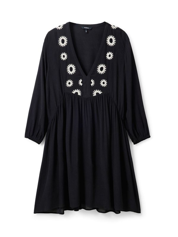 Desigual Desigual Рокля 'SENECA'  черно / бяло