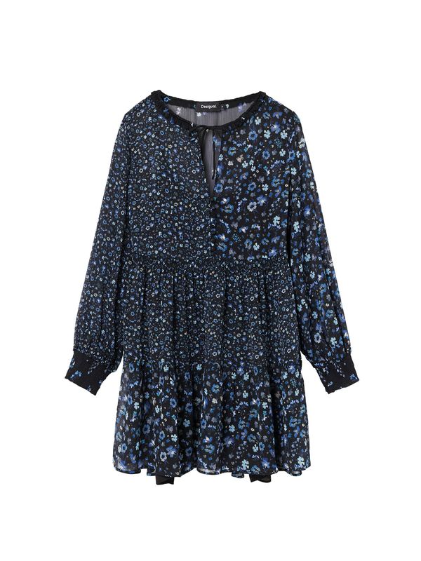 Desigual Desigual Рокля  синьо / морскосиньо / кралско синьо / черно