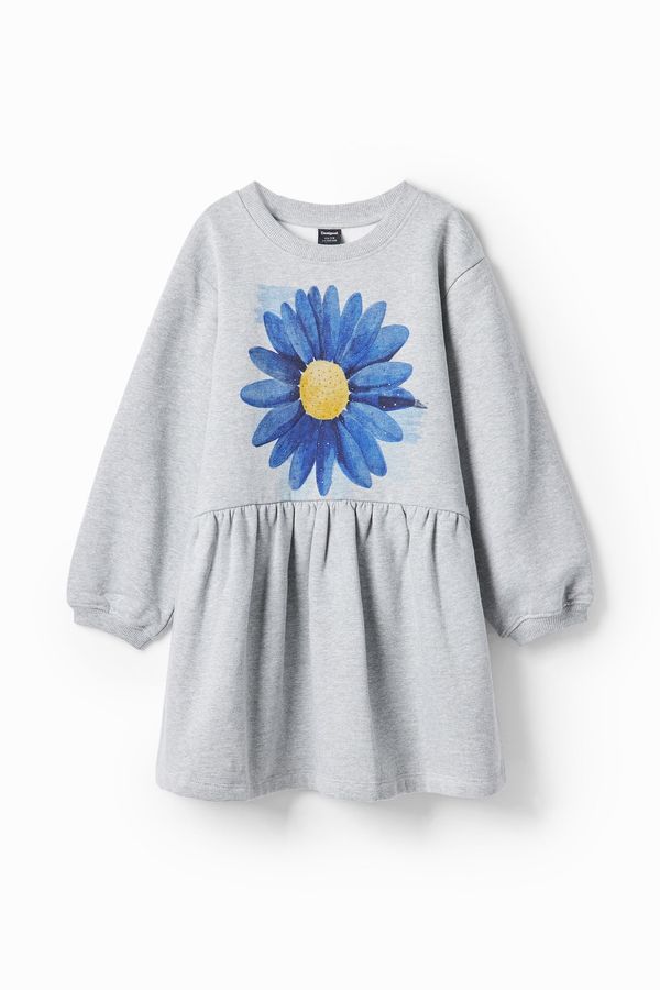 Desigual Desigual Рокля  синьо / охра / сиво / черно