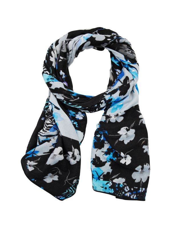 Desigual Desigual Шал  лазурно синьо / гълъбово синьо / черно