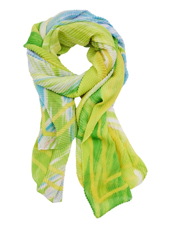 Desigual Desigual Шал  синьо / жълто / тревнозелено / бяло