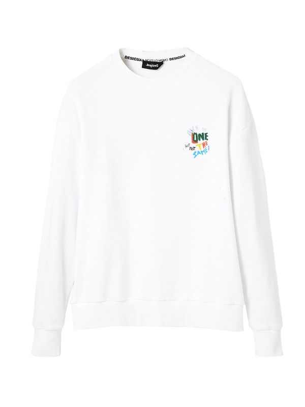 Desigual Desigual Суичър 'Clark'  зелено / червено / черно / бяло