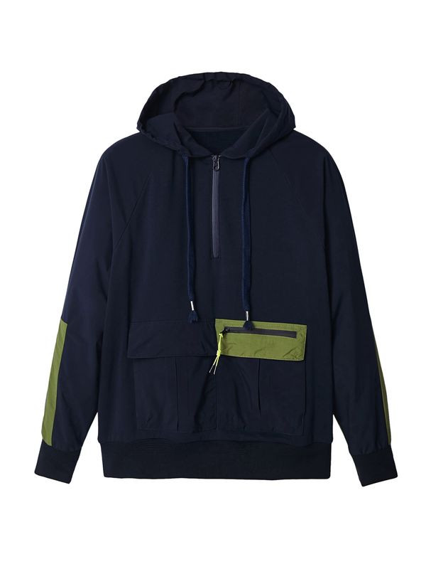 Desigual Desigual Суичър 'Jimmi'  нейви синьо / киви