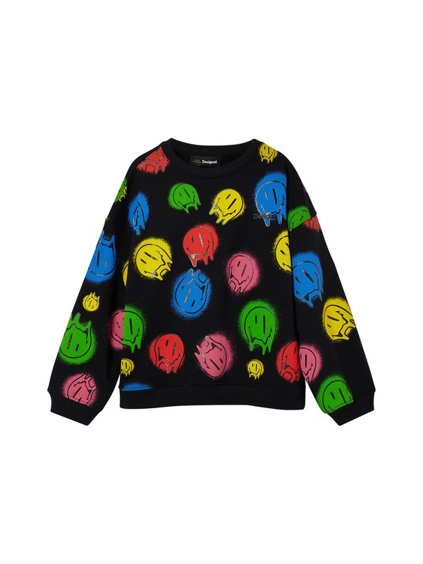 Desigual Desigual Суичър  пъстро / черно