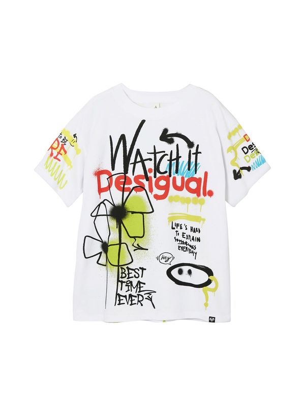 Desigual Desigual Тениска  бяло