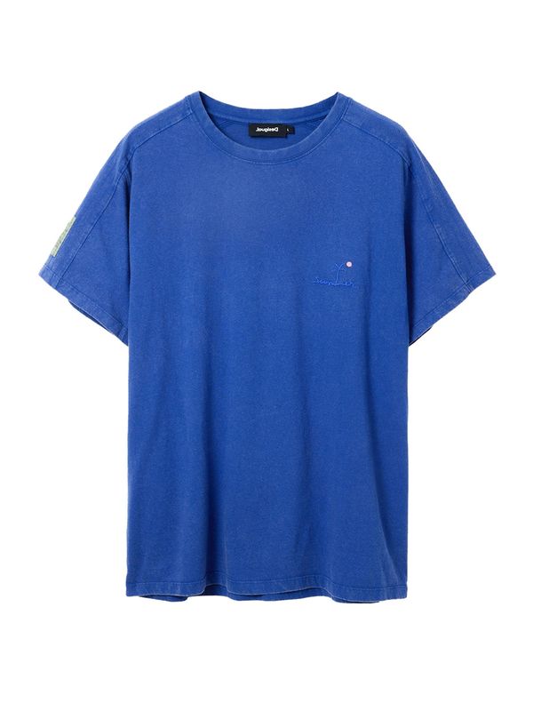 Desigual Desigual Тениска 'Frank'  синьо