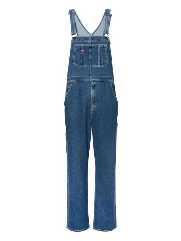 DICKIES DICKIES Дънков гащеризон  синьо / жълто / червено / бяло