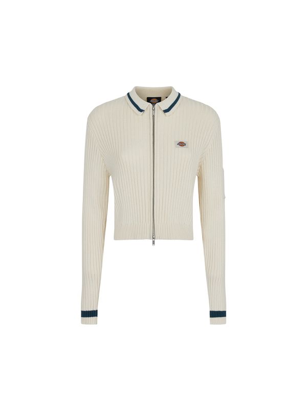 DICKIES DICKIES Плетена жилетка 'ELKHART'  екрю / черно