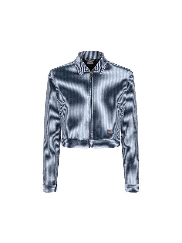 DICKIES DICKIES Преходно яке 'Eisenhower Hickory'  тъмносиньо / бяло