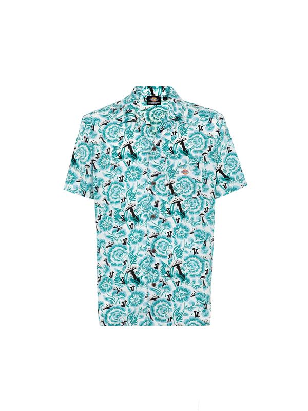 DICKIES DICKIES Риза 'ROSEBURG '  синьо / черно / бяло