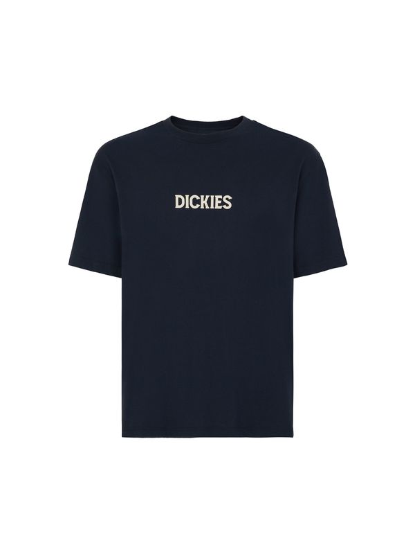 DICKIES DICKIES Тениска 'PATRICK SPRINGS'  нощно синьо / охра / бяло