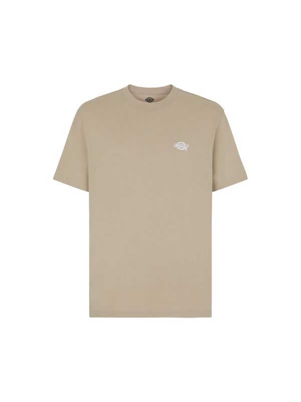 DICKIES DICKIES Тениска 'SUMMERDALE'  бежово / бяло