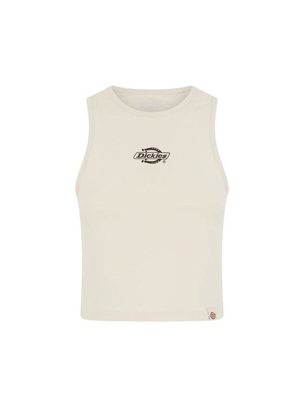 DICKIES DICKIES Топ 'POWERS'  черно / естествено бяло