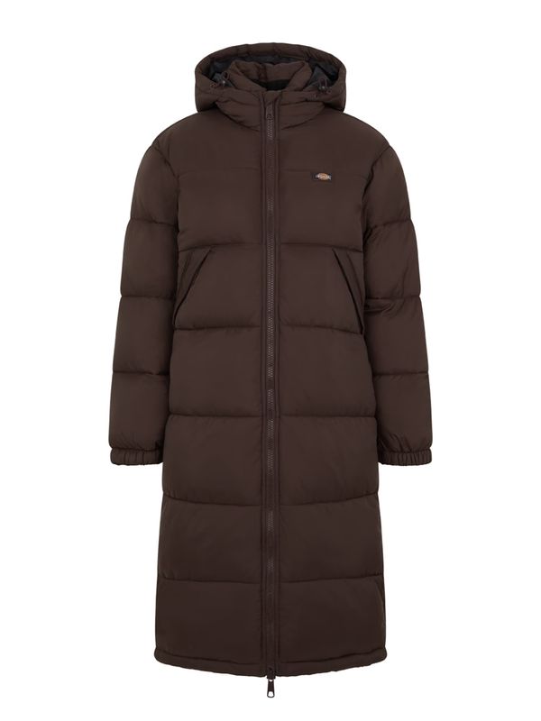 DICKIES DICKIES Зимно палто 'ALATNA'  тъмнокафяво