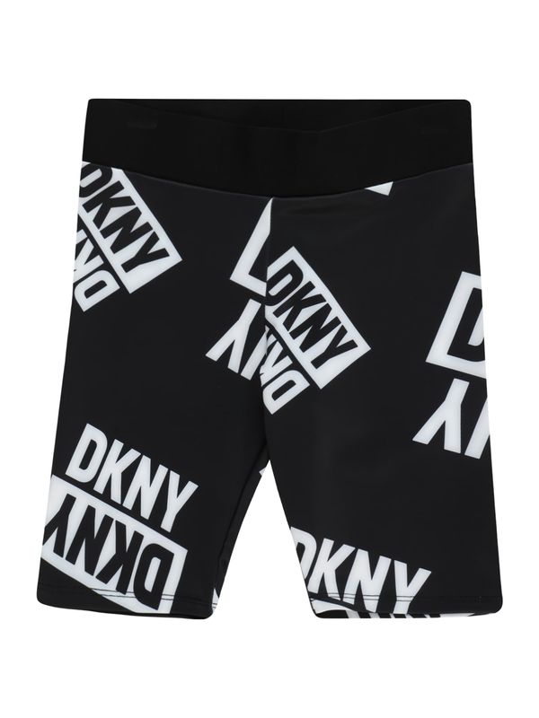 DKNY DKNY Панталон  черно / бяло