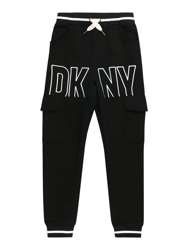 DKNY DKNY Панталон  черно / бяло