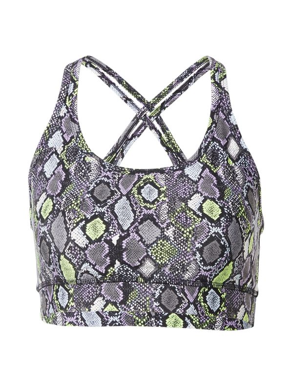 DKNY Performance DKNY Performance Спортен сутиен  лимоненожълто / сиво / черно / бяло