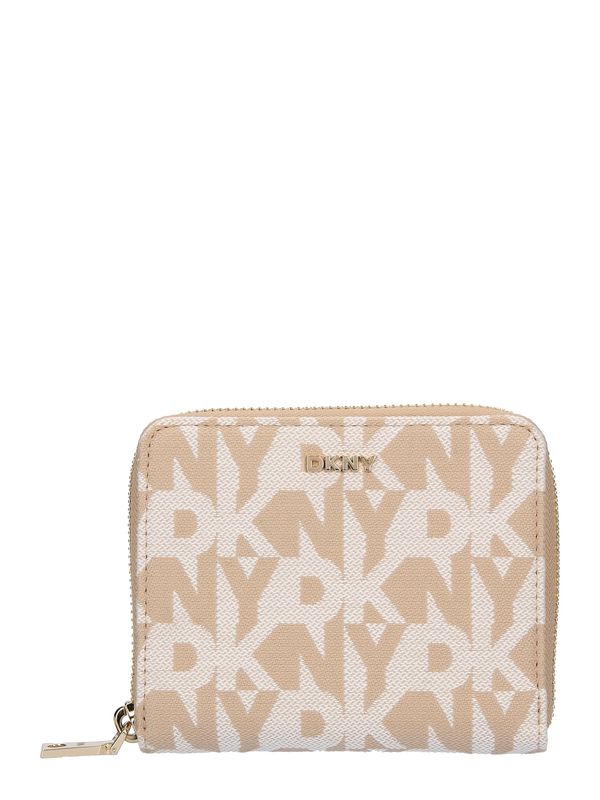 DKNY DKNY Портмоне  цвят "пясък" / бяло