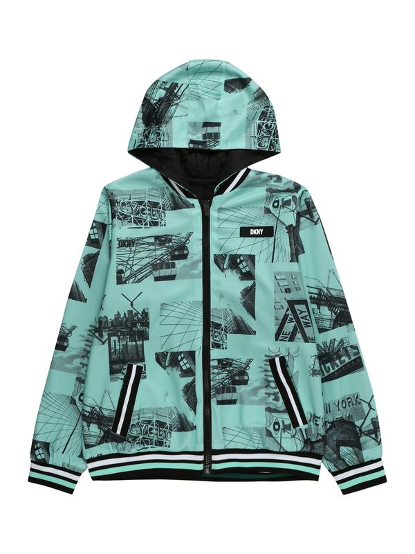 DKNY DKNY Преходно яке  тюркоазен / черно / бяло