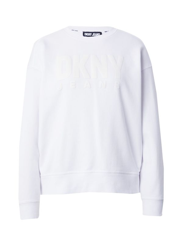DKNY DKNY Суичър  бяло / естествено бяло