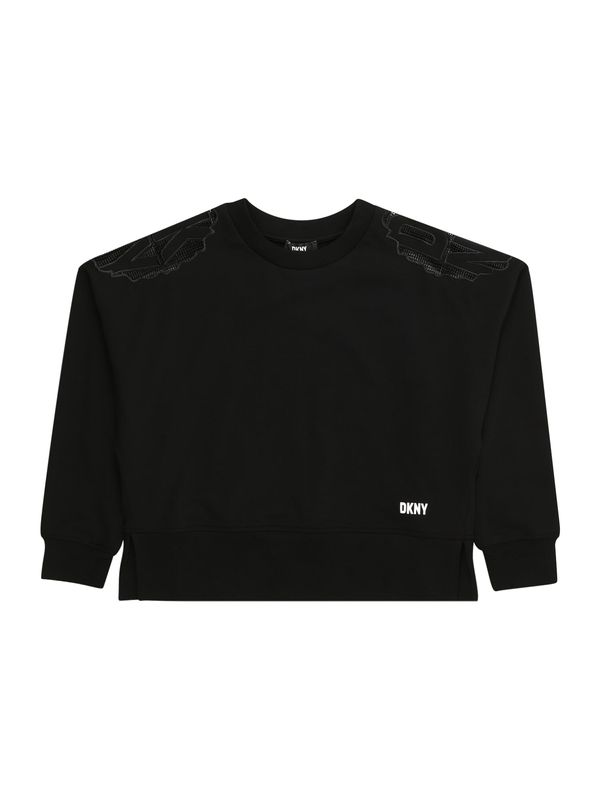 DKNY DKNY Суичър  черно / бяло