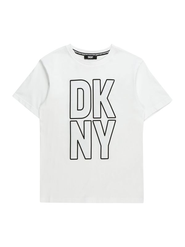 DKNY DKNY Тениска  черно / бяло