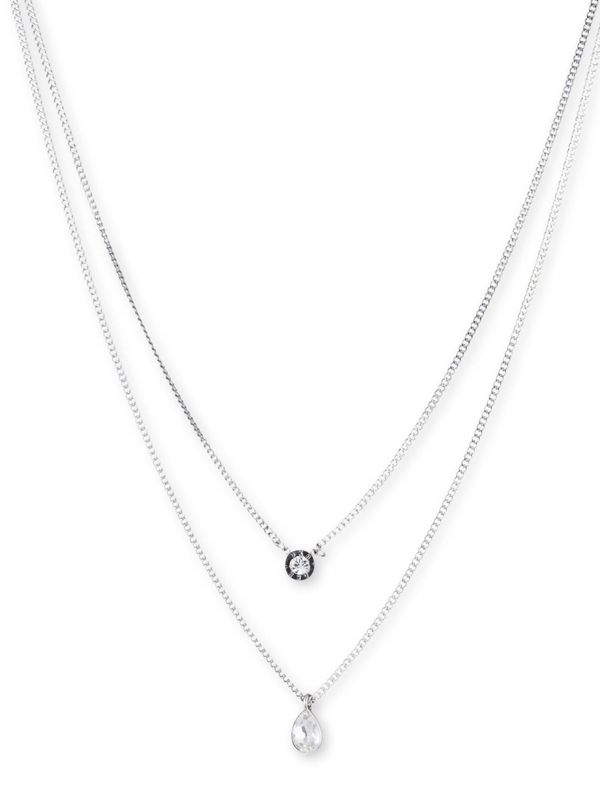 DKNY DKNY Верижка  сребърно / прозрачно