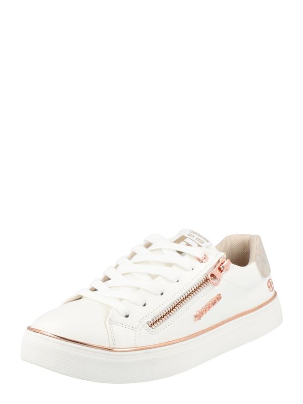 Dockers by Gerli Dockers by Gerli Ниски маратонки  розово злато / бяло