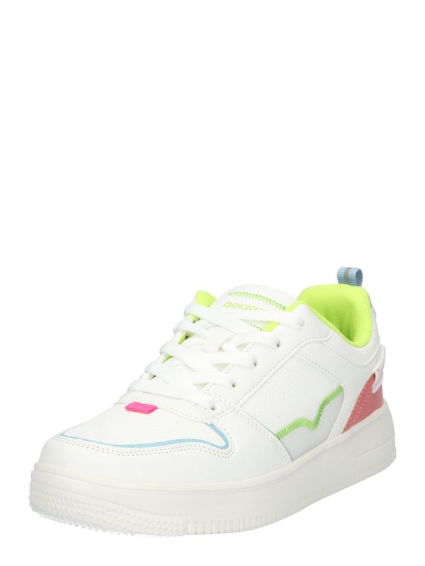 Dockers by Gerli Dockers by Gerli Ниски маратонки  светлосиньо / светлозелено / пепел от рози / бяло