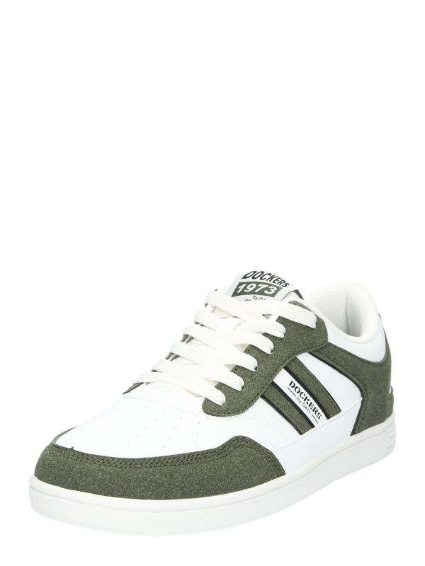 Dockers by Gerli Dockers by Gerli Ниски маратонки  зелено / бяло