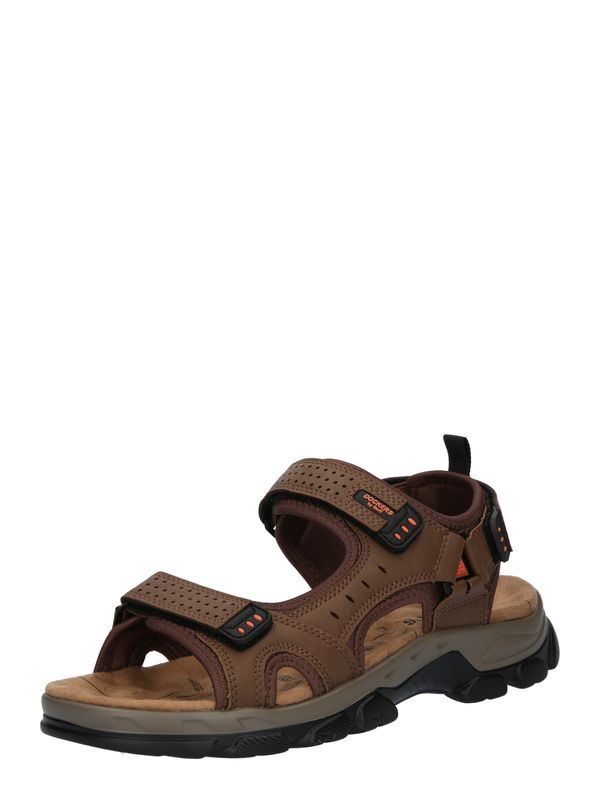Dockers by Gerli Dockers by Gerli Сандали  кафяво / черно