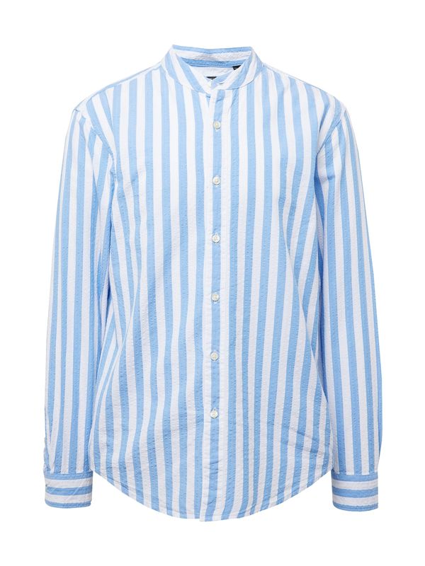 Dockers Dockers Риза  светлосиньо / бяло