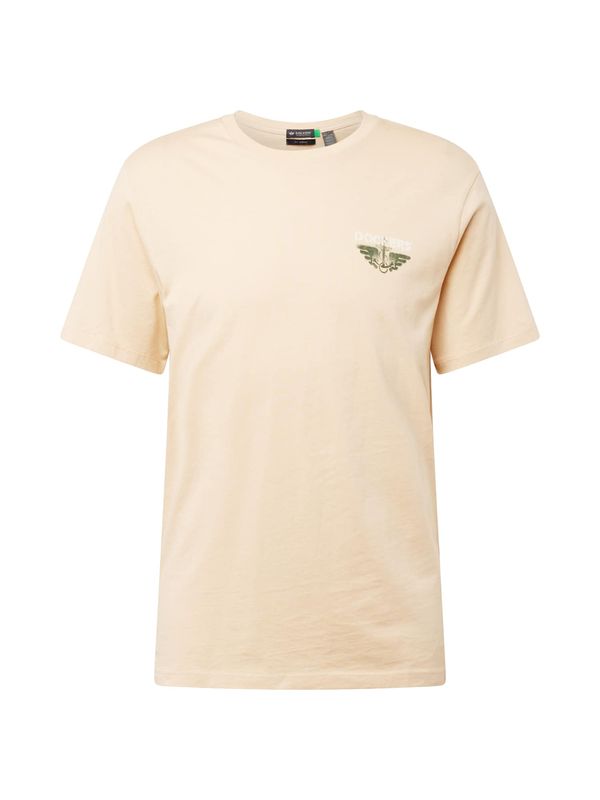 Dockers Dockers Тениска  бежово / зелено / бяло