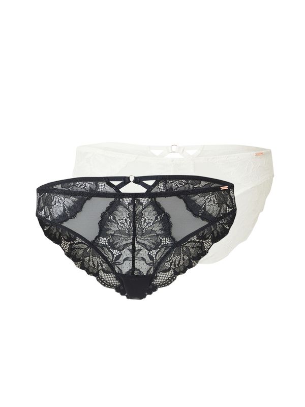 Dorina Dorina Слип  черно / бяло