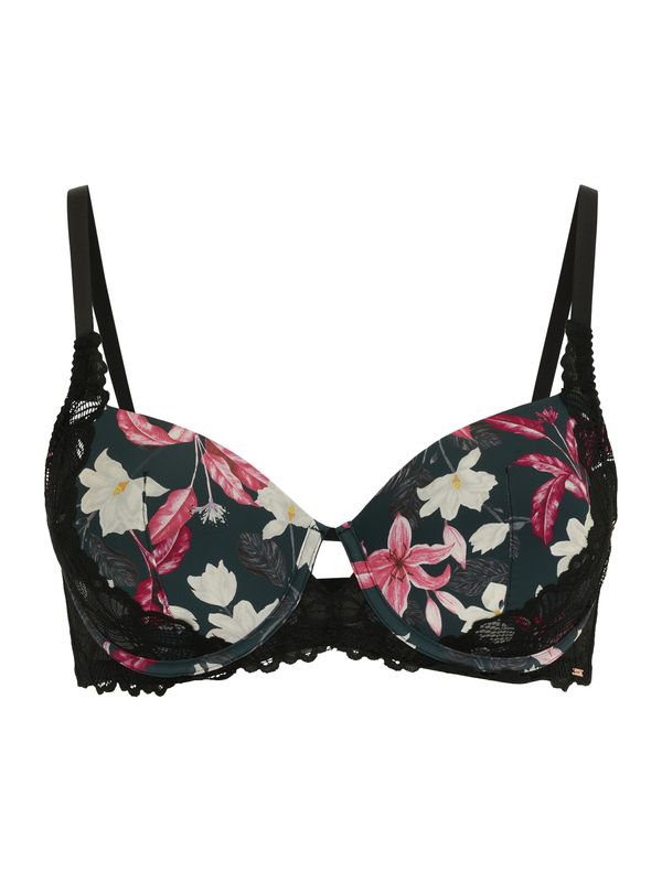 Dorina Dorina Сутиен 'MAGNOLIA'  нощно синьо / жълто / фуксия / бяло