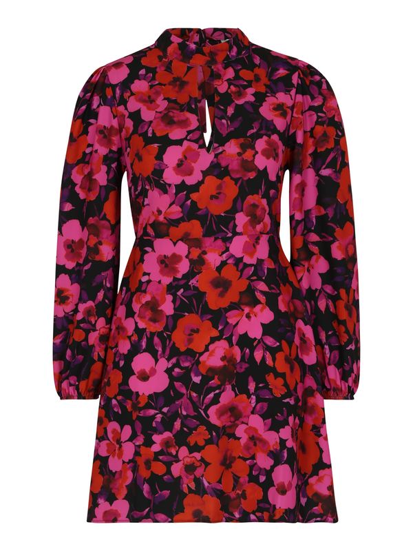 Dorothy Perkins Petite Dorothy Perkins Petite Рокля  тъмнолилаво / розово / оранжево-червено / черно