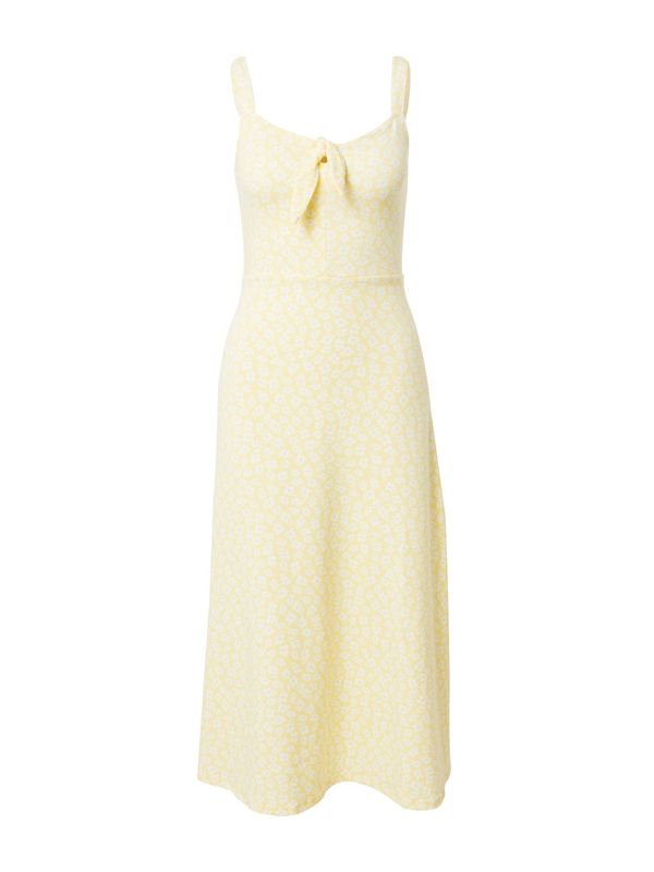 Dorothy Perkins Dorothy Perkins Рокля  пастелно жълто / бяло
