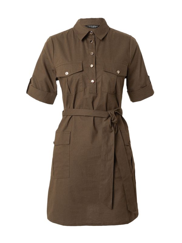 Dorothy Perkins Dorothy Perkins Рокля тип риза  маслина