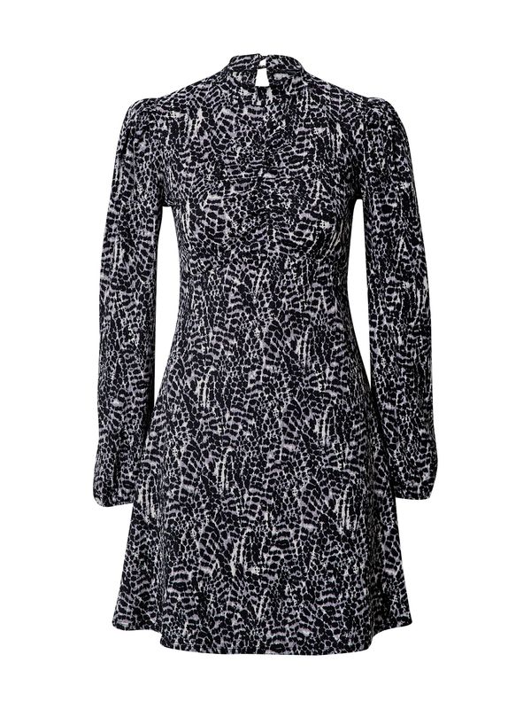 Dorothy Perkins Dorothy Perkins Рокля тип риза  сиво / черно / бяло