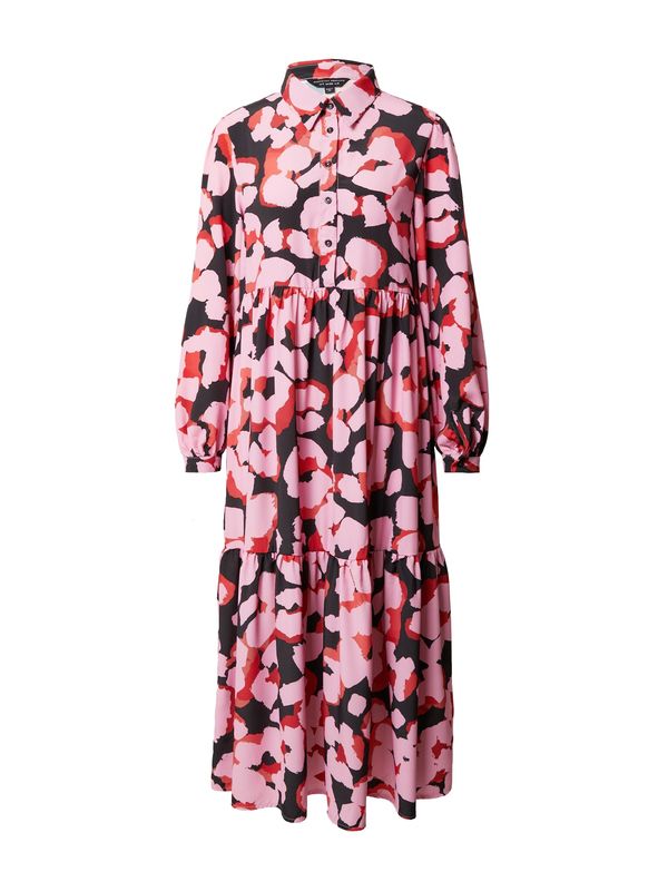 Dorothy Perkins Dorothy Perkins Рокля тип риза  светлорозово / червено / черно