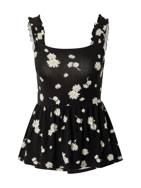 Dorothy Perkins Dorothy Perkins Топ  жълто / черно / бяло